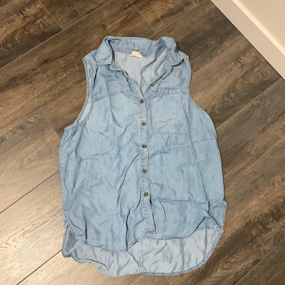 Button up Tank top